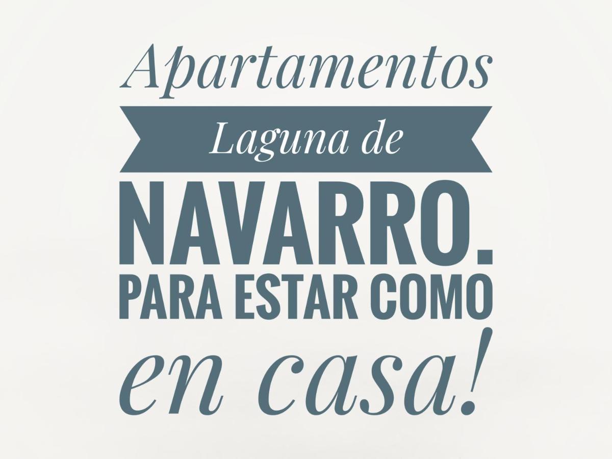 Apartamentos Laguna De Navarro Bagian luar foto