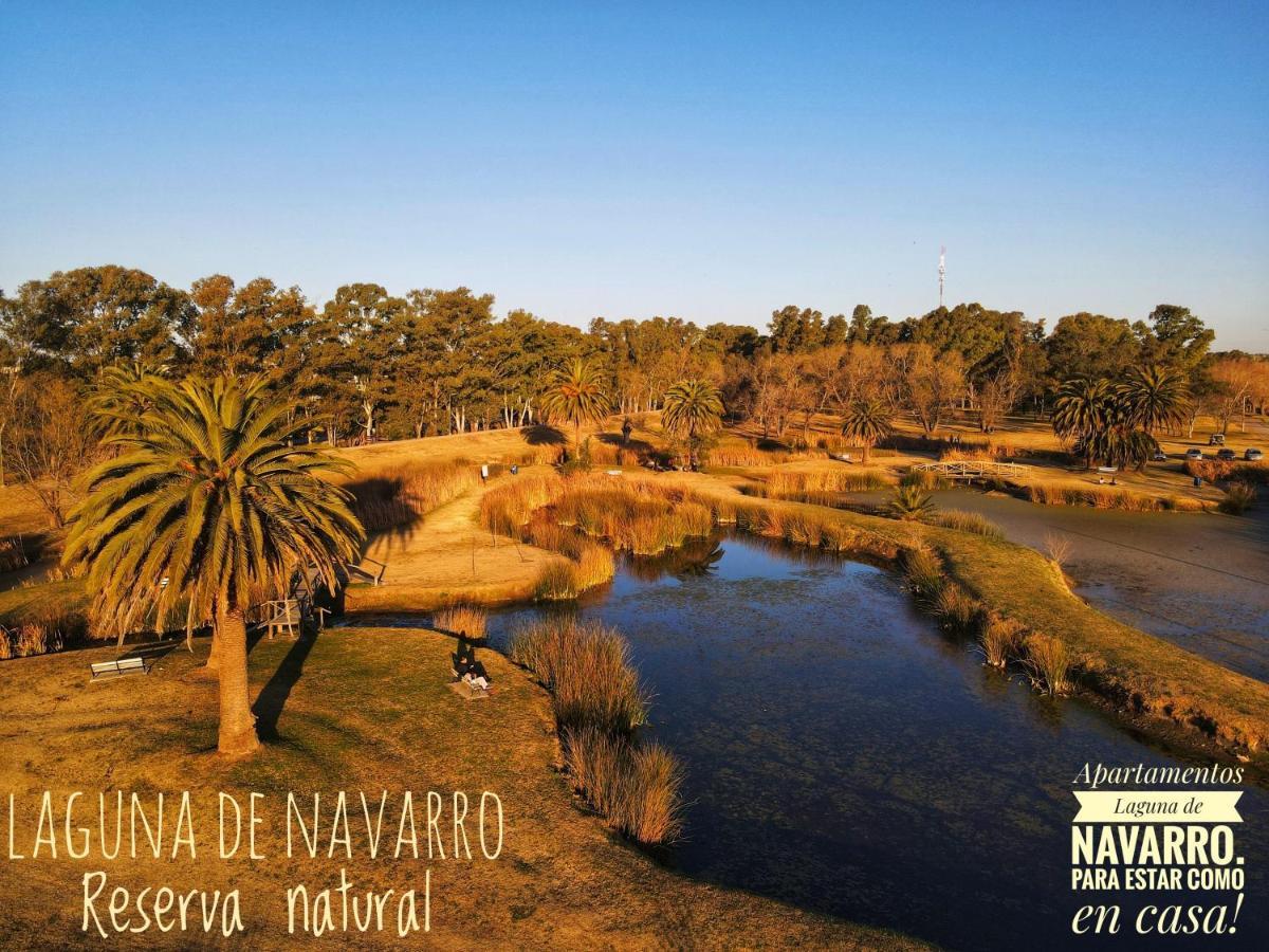 Apartamentos Laguna De Navarro Bagian luar foto