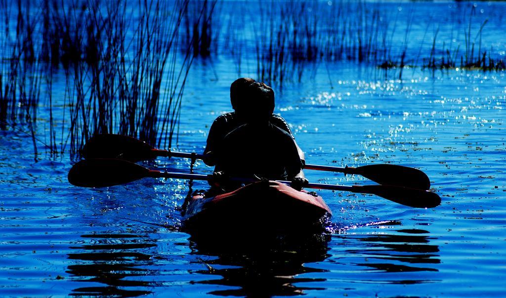 Apartamentos Laguna De Navarro Bagian luar foto
